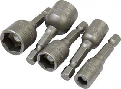 Будкрам купить Набор магнитных насадок с хвостовиком 1/4''Hex (6,8,10,12,13х50 мм)