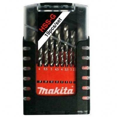 Будкрам купить Набор сверл HSS-G по металлу 1-10 мм, 19 штук D-50740