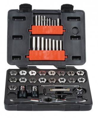 Будкрам купить Набор принадлежностей для нарезки метрических резьб, 40 шт.