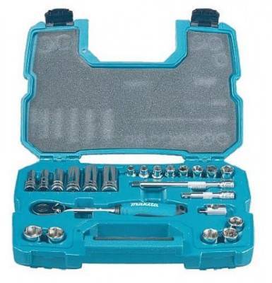 Будкрам купити Набір трищітки та головок 3/8'', 23 шт