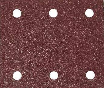 Будкрам купити Шліфувальний папір 114х102 мм К150, 6 отворів, 50 шт.