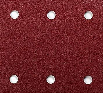 Будкрам купити Шліфувальний папір 114х102 мм К180, 6 отворів, 10 шт.