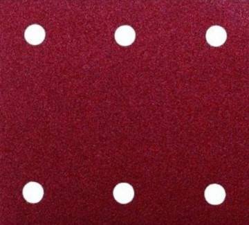 Будкрам купити Шліфувальний папір 114х102 мм К240, 6 отворів, 50 шт.