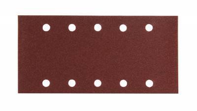Будкрам купити Шліфувальний папір 115х229 мм К100, 10 отворів, 10 шт.