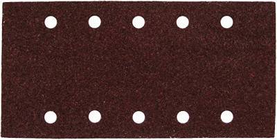 Будкрам купити Шліфувальний папір 115х229 мм К40, 10 отворів, 10 шт.