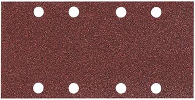 Будкрам купити Шліфувальний папір 93х185 мм К80, 8 отворів, 10 шт.