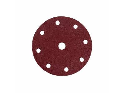 Будкрам купить Шлифовальная бумага 150 мм К100, 9 отверстий, 50 шт.