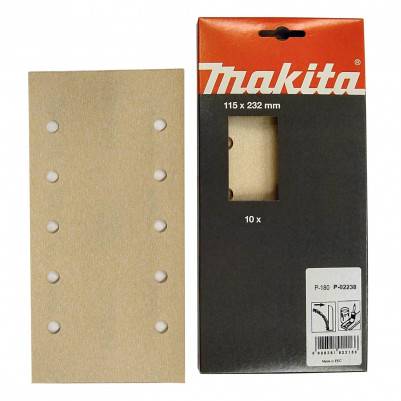 Будкрам купити Папір наждачний 115x232 мм К180, 10 штук