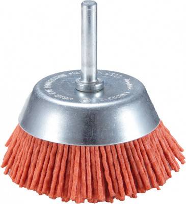 Будкрам купити Нейлонова чашкова щітка для грубого очищення 63х6 мм