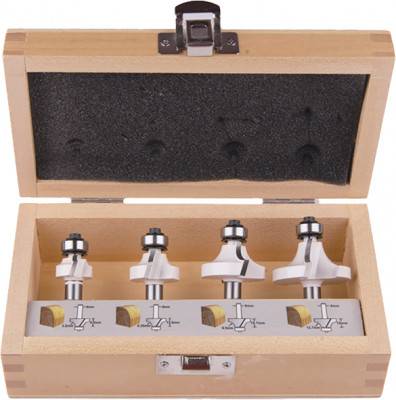 Будкрам купити Набір фрез 8 мм, 4 шт.