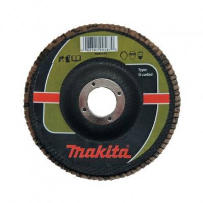 Будкрам купити Пелюстковий шліфувальний диск 180х22,23 мм К120, карбід кремнію