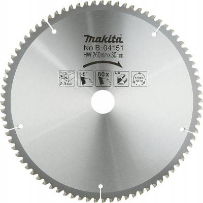 Будкрам купити Пиляльний диск 260х30/15.88х2.6х60Т