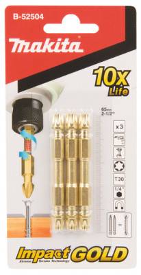 Будкрам купити Подвійна насадка торсіонна Т-30-65 мм, 3 шт.