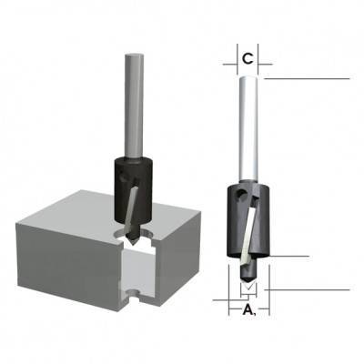 Будкрам купити Подвійна фреза 6.5-12 мм