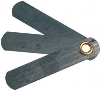 Будкрам купити Набір щупів для вимірювання зазорів 0,5-1,5-2 мм JS1660/JS1601/BJS161