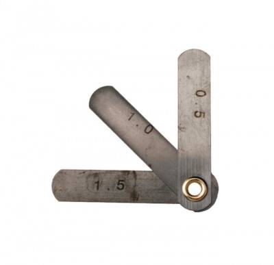 Будкрам купити Набір щупів для вимірювання зазорів 1-1,5-2 мм JS3200