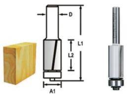 Будкрам купити Фреза окантовочна 2 ножі 12,7x26x68,5 мм Фреза окантовочна 2 ножі 12,7x26x68,5 мм 2