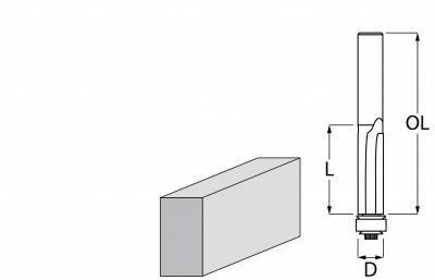 Будкрам купити Фреза окантовочна 2 ножі 12,7x26x68,5 мм Фреза окантовочна 2 ножі 12,7x26x68,5 мм 3