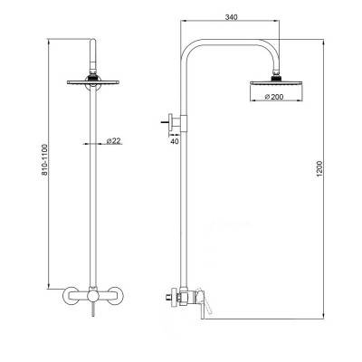 Будкрам купити Душова система Imperial 31-301 Душова система Imperial 31-301 2