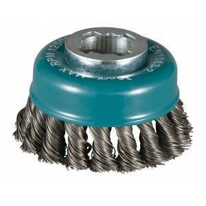 Будкрам купити Чашкова щітка з гофрованим дротом (сталь) X-LOCK 80/0,5 мм