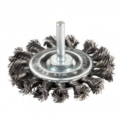 Будкрам купить Щетка из проволочного колеса (узловая) 75 мм