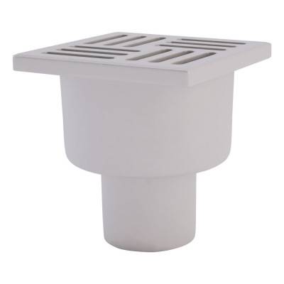 Будкрам купить Трап ANI Plast TA5204 вертикальный с пластиковой решеткой 100х100