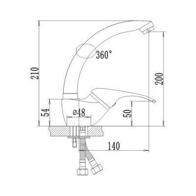 Будкрам купить Смеситель для кухни Qtap Smart CRM 007-1 Смеситель для кухни Qtap Smart CRM 007-1 2