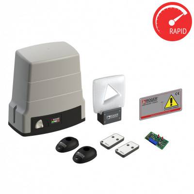 Будкрам купить Автоматика Roger Technology KIT BH30/806 для откатных ворот весом до 1000 кг с магнитными концевыми выключателями maxi комплект