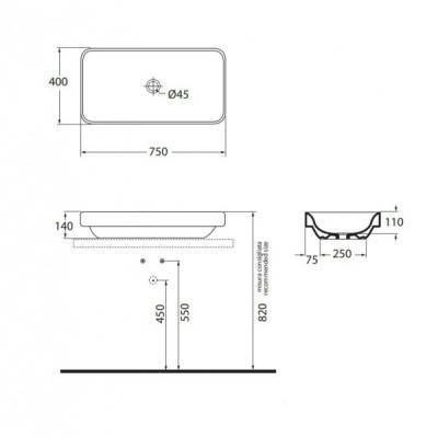 Будкрам купить Раковина-чаша Azzurra Tulip ESO75B1 Раковина-чаша Azzurra Tulip ESO75B1 2