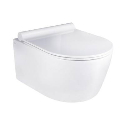 Будкрам купить Унитаз подвесной Q-tap Swan WHI 2197 безободковый