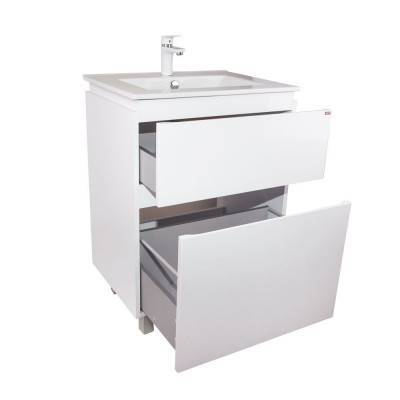 Будкрам купить Комплект Qtap Albatross 605х825х460 White тумба напольная + раковина врезная QT0171TN600D3060CW Комплект Qtap Albatross 605х825х460 White тумба напольная + раковина врезная QT0171TN600D3060CW 4