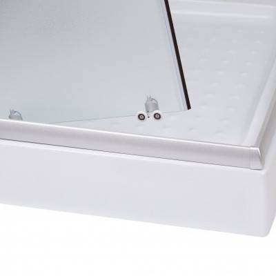 Будкрам купити Душова кабіна Lidz Wawel SC80x80.SAT.LOW.FR, скло Frost 4 мм Душова кабіна Lidz Wawel SC80x80.SAT.LOW.FR, скло Frost 4 мм 8