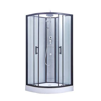 Будкрам купить Душевой бокс Lidz Majatek SB90x90.BLA.LOW.TR, стекло прозрачное 5 мм