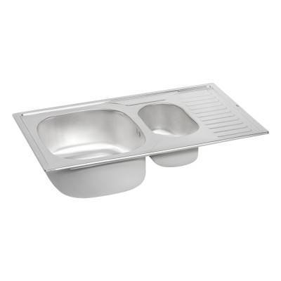 Будкрам купить Кухонная мойка с дополнительной чашей Qtap 7850-B 0,8 мм Satin (QT7850BSAT08) Кухонная мойка с дополнительной чашей Qtap 7850-B 0,8 мм Satin (QT7850BSAT08) 4