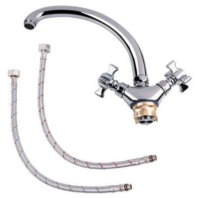 Будкрам купить Смеситель для кухни Lidz (CRM) 75 22 271F-3 Смеситель для кухни Lidz (CRM) 75 22 271F-3 6