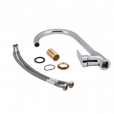 Будкрам купить Смеситель для кухни Qtap Levny 9050104UC Смеситель для кухни Qtap Levny 9050104UC 6