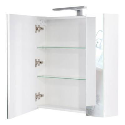 Будкрам купити Дзеркальна шафа підвісна Qtap Albatross 700х725х460 White з LED-підсвічуванням QT0177ZP700LW Дзеркальна шафа підвісна Qtap Albatross 700х725х460 White з LED-підсвічуванням QT0177ZP700LW 6