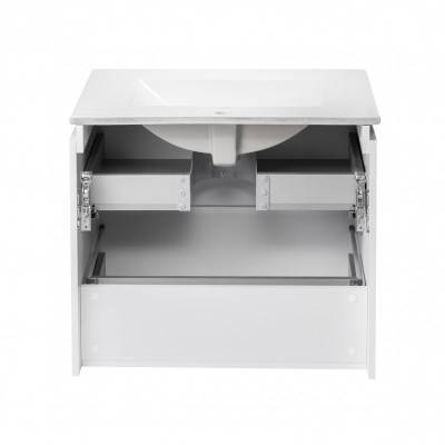 Будкрам купить Комплект Qtap Albatross 710х725х460 White тумба подвесная + раковина врезная  QT0172TP700D3070CW Комплект Qtap Albatross 710х725х460 White тумба подвесная + раковина врезная  QT0172TP700D3070CW 4