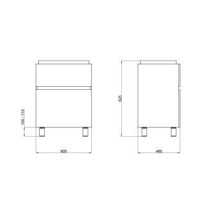 Будкрам купить Тумба напольная Qtap Albatross 605х825х460 White QT0173TN600DW Тумба напольная Qtap Albatross 605х825х460 White QT0173TN600DW 2