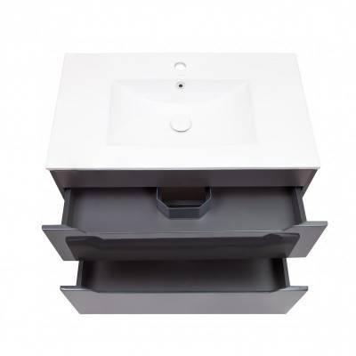 Будкрам купить Комплект Qtap Scorpio 810х585х460 Graphite тумба подвесная +  раковина врезная QT1472TPВ8023080CG Комплект Qtap Scorpio 810х585х460 Graphite тумба подвесная +  раковина врезная QT1472TPВ8023080CG 4