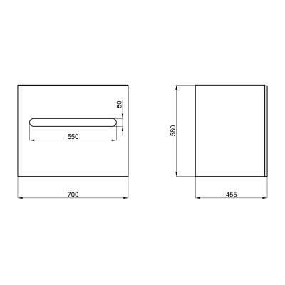 Будкрам купить Тумба подвесная Qtap Virgo 700х580х437 White/Whitish oak QT1874TPА701W Тумба подвесная Qtap Virgo 700х580х437 White/Whitish oak QT1874TPА701W 2