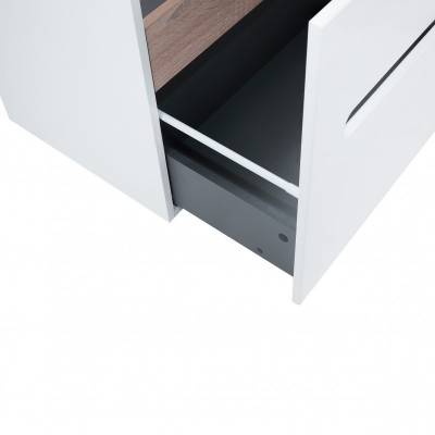 Будкрам купить Тумба подвесная Qtap Virgo 700х580х437 White/Whitish oak QT1874TPА701W Тумба подвесная Qtap Virgo 700х580х437 White/Whitish oak QT1874TPА701W 5