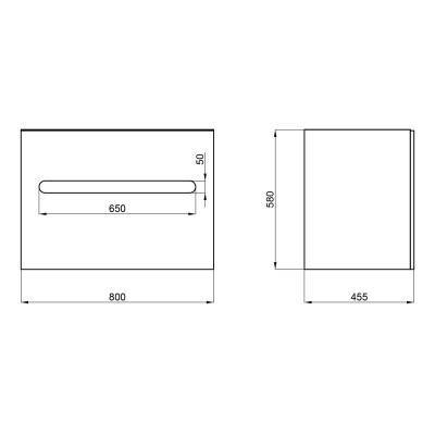 Будкрам купить Тумба подвесная Qtap Virgo 800х580х437 White/Whitish oak QT1874TPА801W Тумба подвесная Qtap Virgo 800х580х437 White/Whitish oak QT1874TPА801W 2