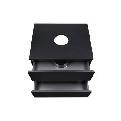 Будкрам купить Тумба подвесная Qtap Tern 600х476х469 Matt black со столешницей QT1779TPL602MB Тумба подвесная Qtap Tern 600х476х469 Matt black со столешницей QT1779TPL602MB 5