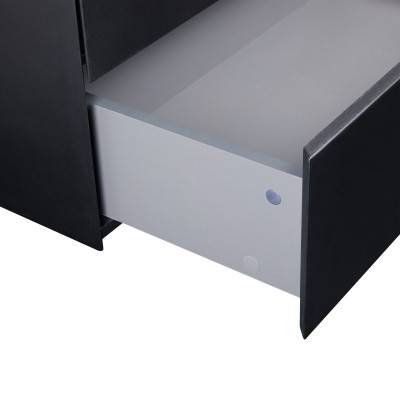 Будкрам купить Тумба подвесная Qtap Tern 600х476х469 Matt black со столешницей QT1779TPL602MB Тумба подвесная Qtap Tern 600х476х469 Matt black со столешницей QT1779TPL602MB 8