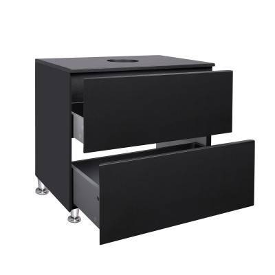 Будкрам купить Тумба напольная Qtap Tern 700х616х469 Matt black со столешницей QT1780TNL702MB Тумба напольная Qtap Tern 700х616х469 Matt black со столешницей QT1780TNL702MB 4