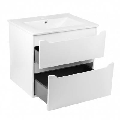Будкрам купить Комплект Qtap Scorpio 710х585х460 White тумба подвесная + раковина врезная QT1472TPВ7013070CW Комплект Qtap Scorpio 710х585х460 White тумба подвесная + раковина врезная QT1472TPВ7013070CW 3