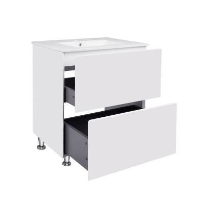 Будкрам купить Комплект Qtap Tern 700х725х437 White тумба напольная + раковина врезная QT1771TNL7013070CW Комплект Qtap Tern 700х725х437 White тумба напольная + раковина врезная QT1771TNL7013070CW 3