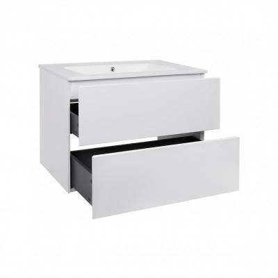 Будкрам купить Комплект Qtap Tern 700х580х437 White тумба подвесная + раковина врезная QT1772TPL7013070CW Комплект Qtap Tern 700х580х437 White тумба подвесная + раковина врезная QT1772TPL7013070CW 3