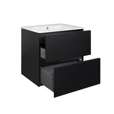 Будкрам купить Комплект Qtap Tern 600х580х437 Matt black тумба подвесная + раковина врезная QT1772TPL6023060CMB Комплект Qtap Tern 600х580х437 Matt black тумба подвесная + раковина врезная QT1772TPL6023060CMB 3